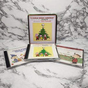 Peanuts Christmas 3 CD Set in Collector Tin